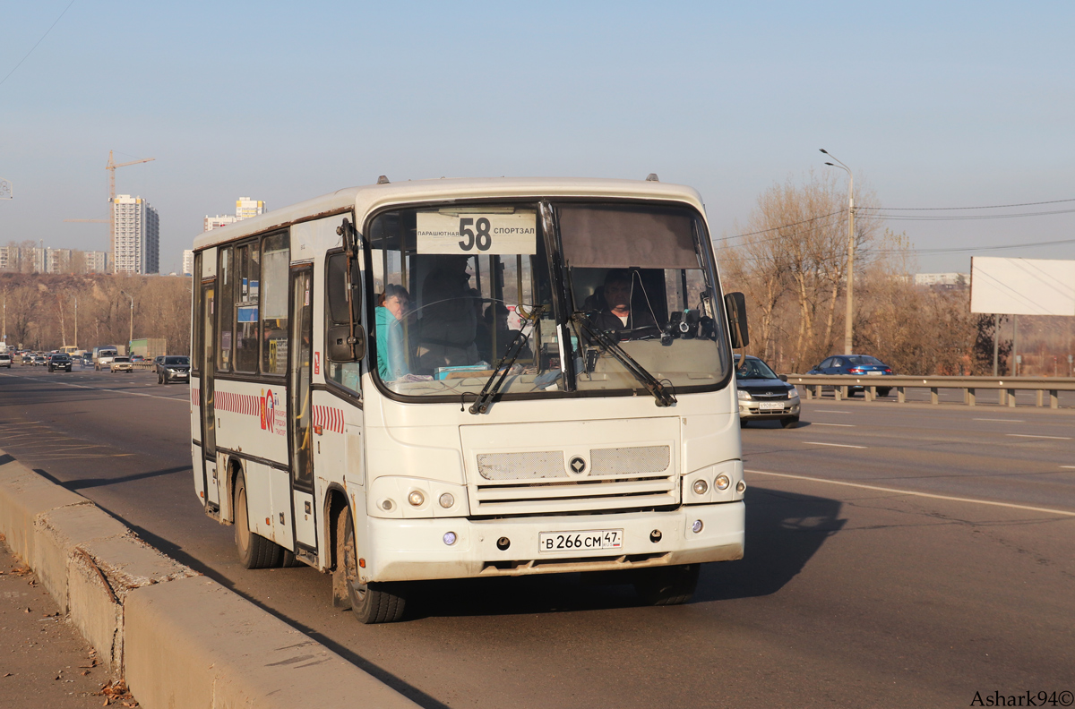 Krasnoyarsk, PAZ-320402-03 (32042C) No. В 266 СМ 47