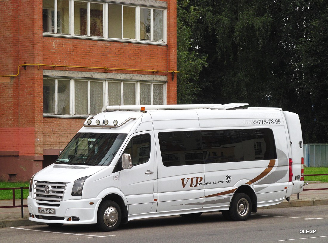 Vitebsk, Volkswagen Crafter № АК 3322-2