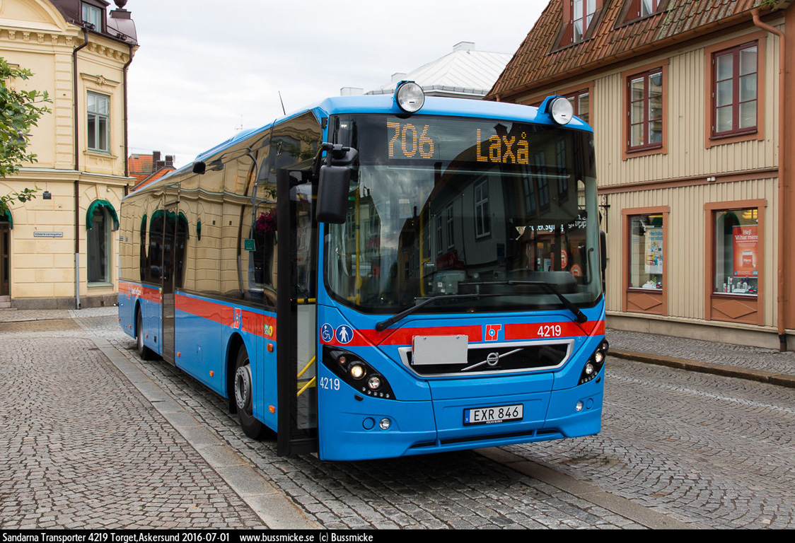Gothenburg, Volvo 8900LE № 4219
