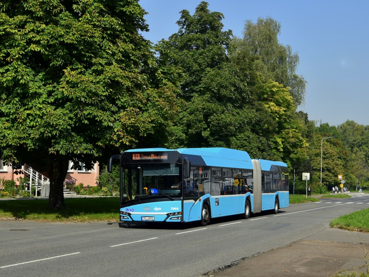 Ostrava, Solaris Urbino IV 18 CNG # 7869