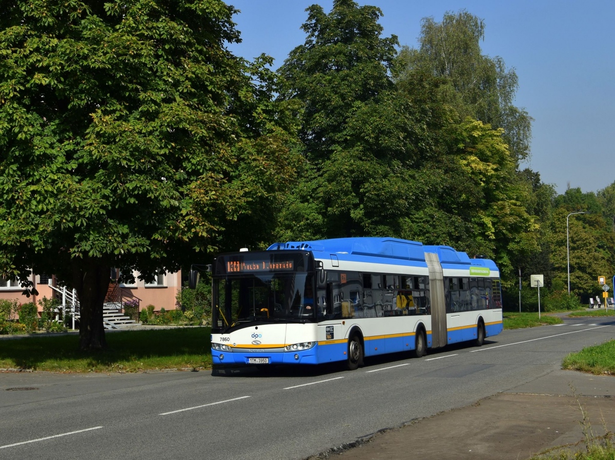 Ostrava, Solaris Urbino III 18 CNG # 7860
