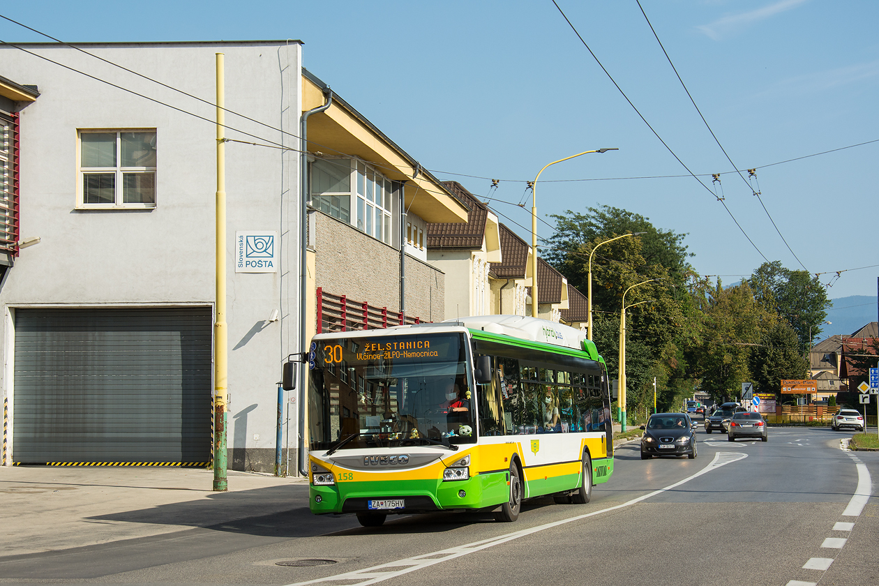 Žilina, IVECO Urbanway 12M Hybrid # 158