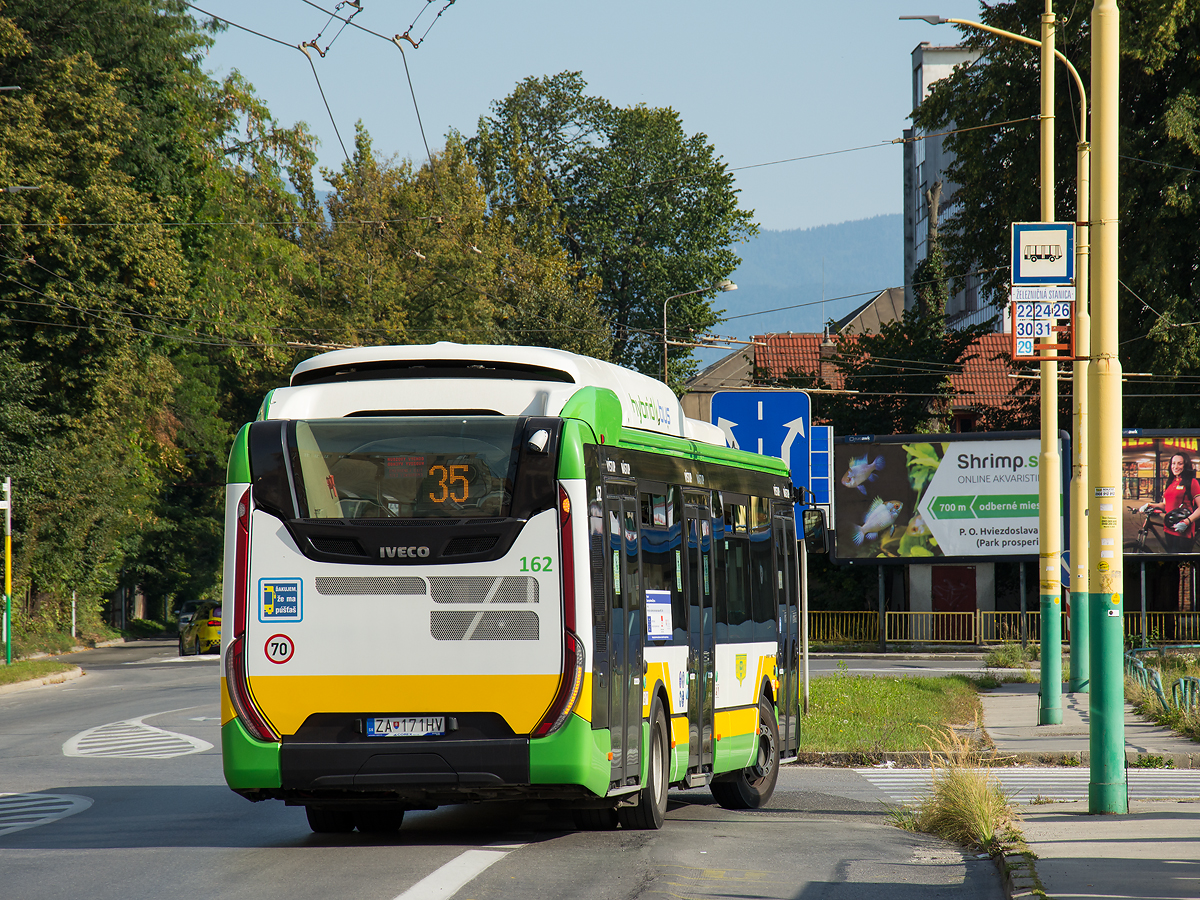 Zsolna, IVECO Urbanway 12M Hybrid №: 162