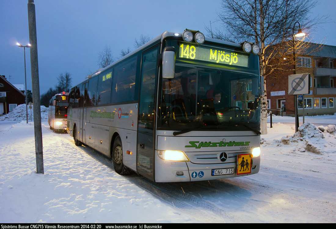 Umeå, Mercedes-Benz O550 Integro II # CNG 715