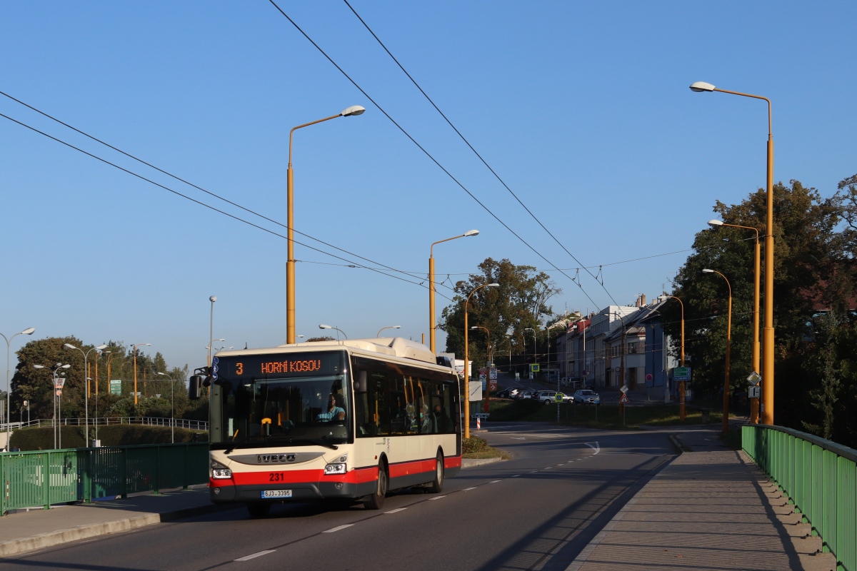 Jihlava, IVECO Urbanway 12M CNG nr. 231