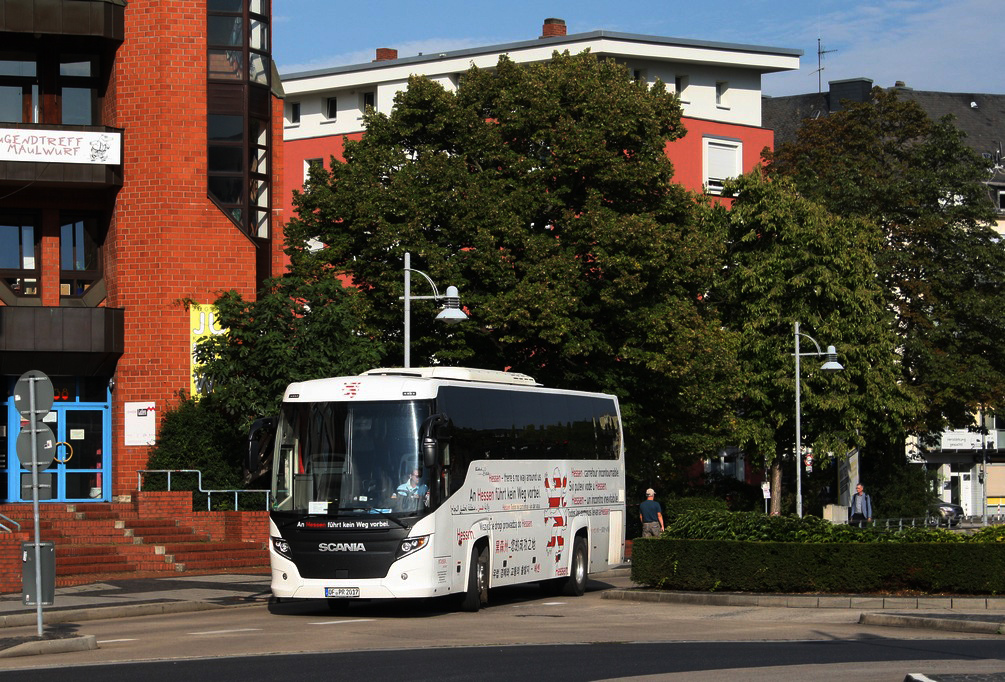 Offenbach am Main, Scania Touring HD (Higer A80T) # OF-PR 2017