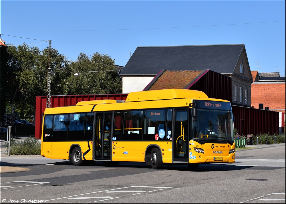 Вайле, Scania Citywide LE CNG № 755