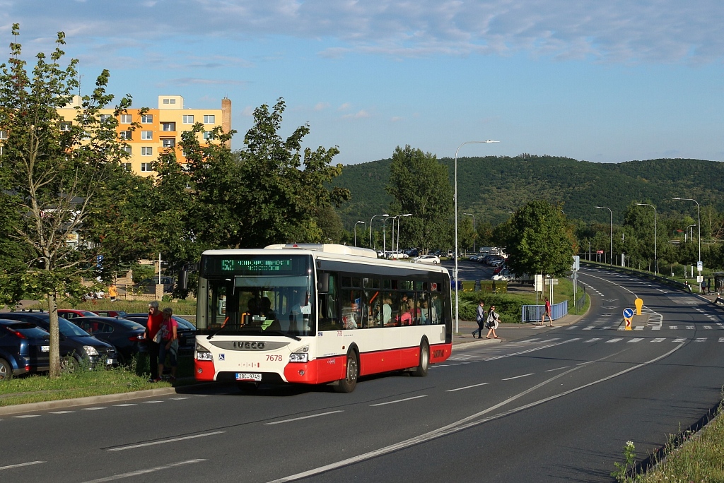 Брно, IVECO Urbanway 12M № 7678