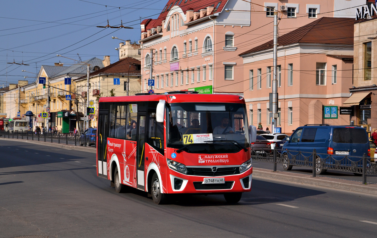 Калуга, ПАЗ-320435-04 "Vector Next" (3204ND, 3204NS) № О 748 ТН 40