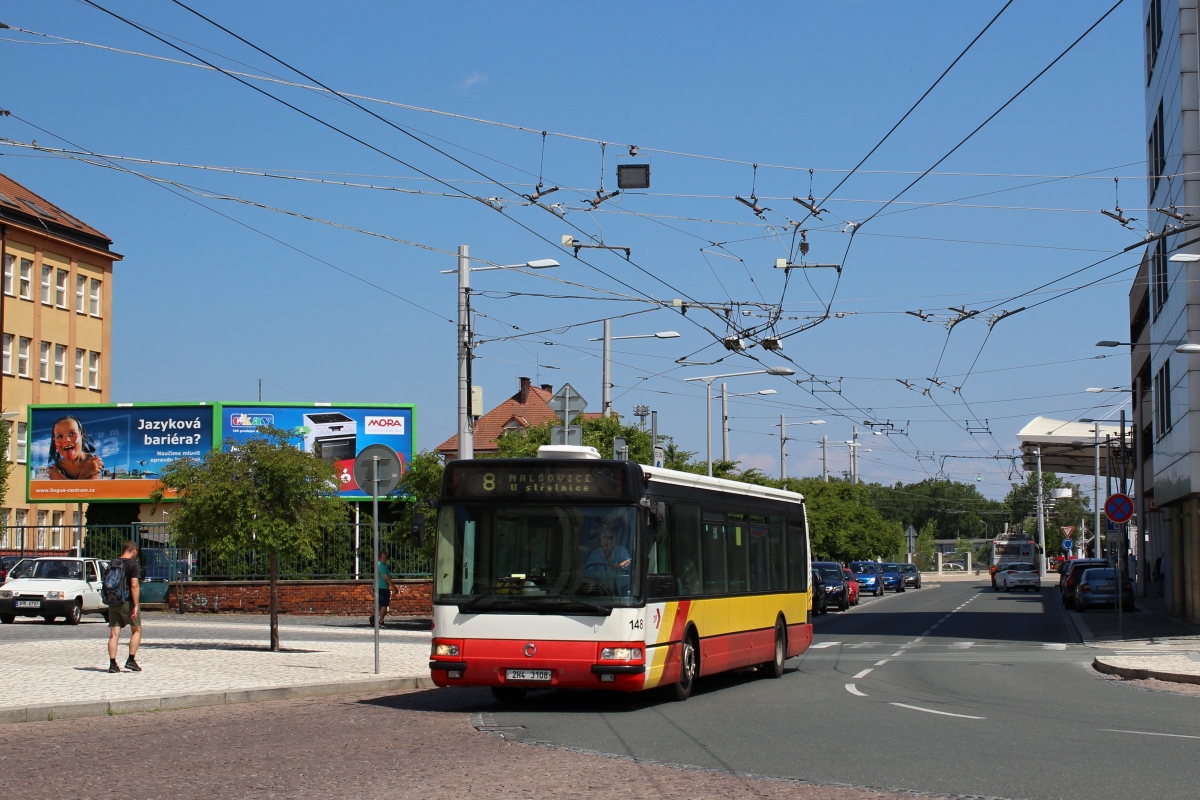Hradec Králové, Karosa Citybus 12M.2071 (Irisbus) # 148