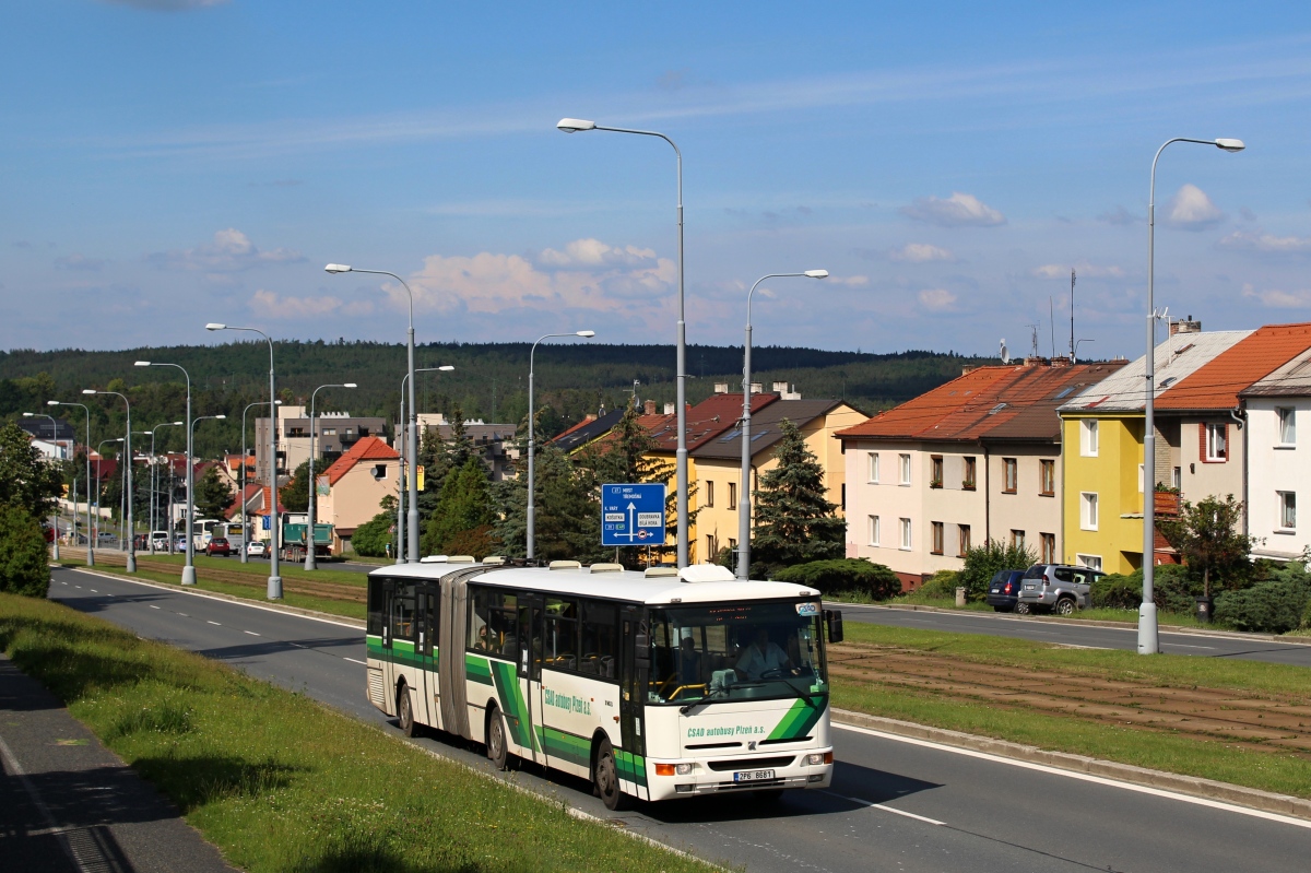 Plzeň-sever, Karosa B961E.1970 Nr. 2P6 8681
