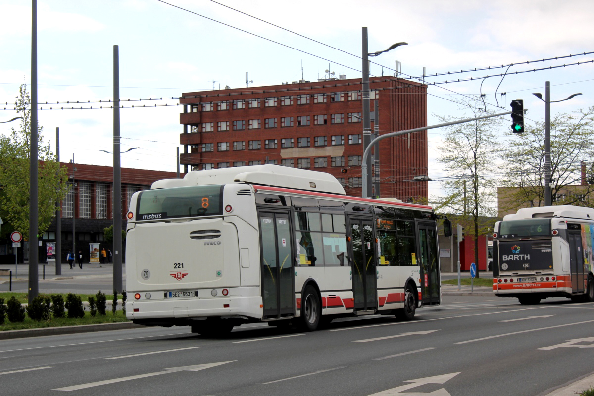 Пардубице, Irisbus Citelis 12M CNG № 221
