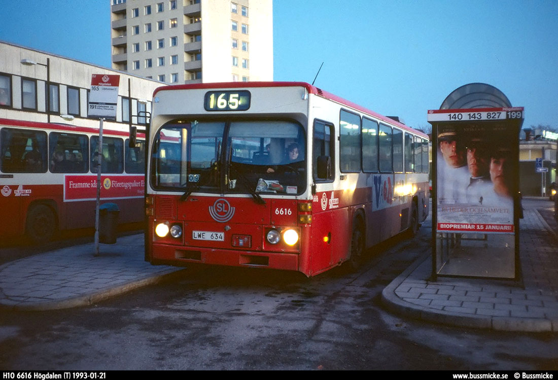 Stockholm, Scania CR112 №: 6616