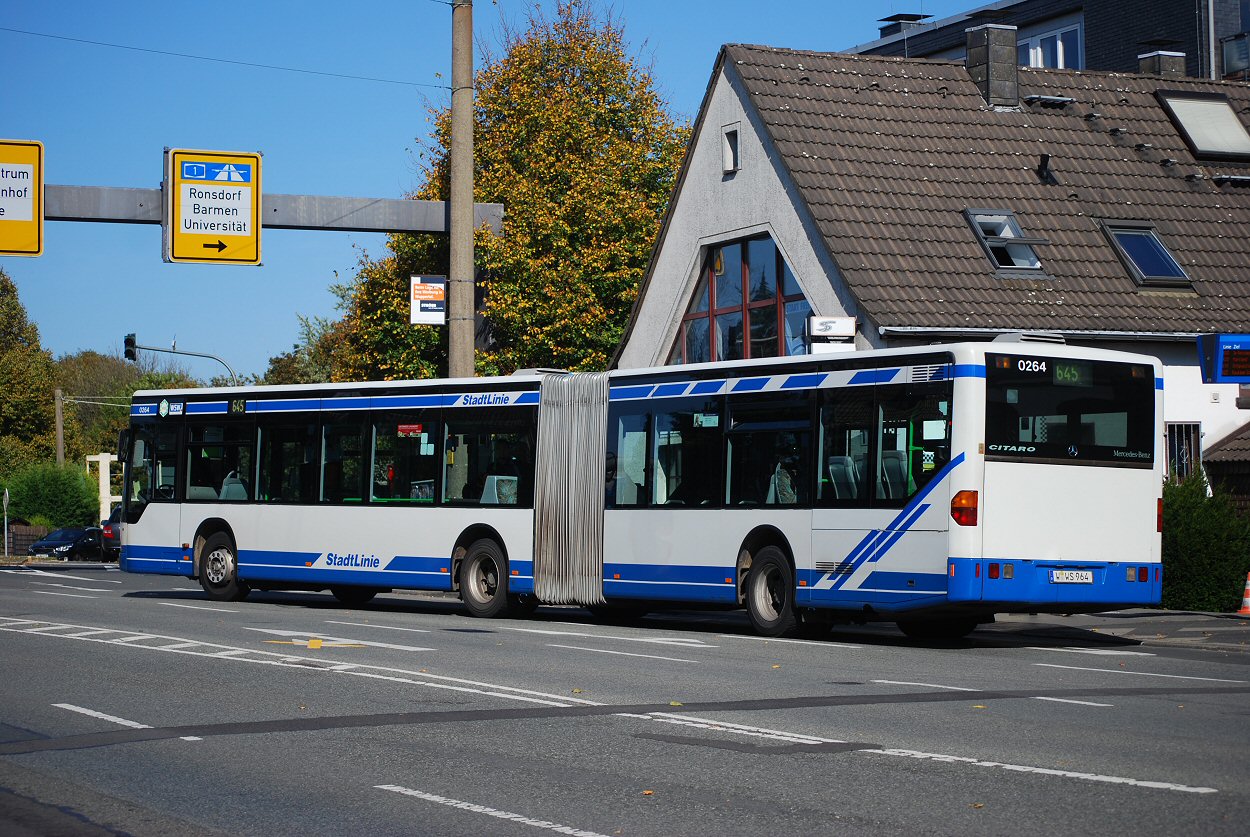 Wuppertal, Mercedes-Benz O530 Citaro G č. 0264