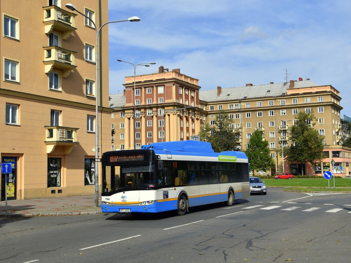 Ostrava, Solaris Urbino III 12 CNG # 7166