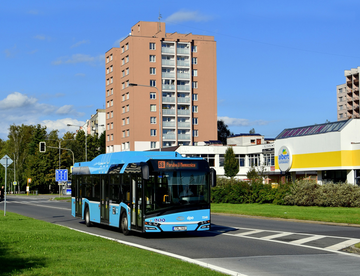 Ostrava, Solaris Urbino IV 12 CNG No. 7248