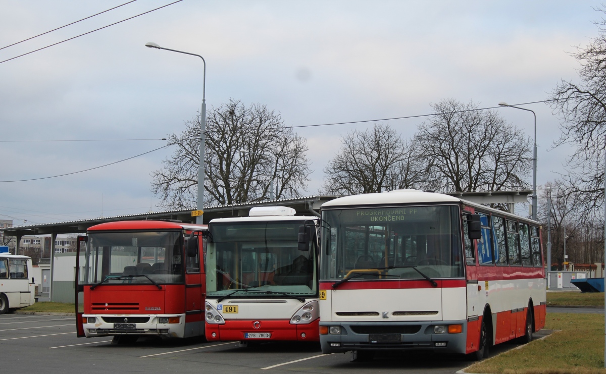 Пльзень, Irisbus Citelis 12M № 491; Пльзень, Karosa B931.1675 № 439