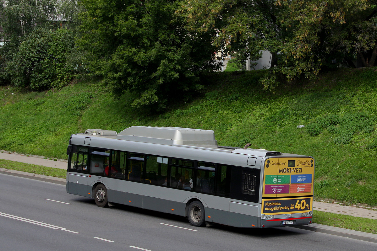 Вильнюс, Solaris Urbino III 12 CNG № 963
