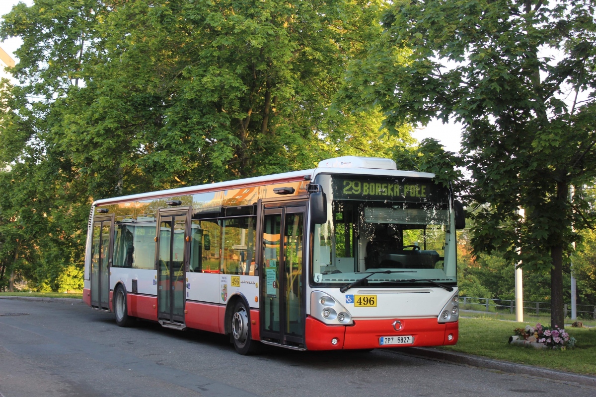 Пльзень, Irisbus Citelis 12M № 496