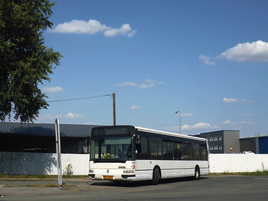 Hradec Králové, Karosa Citybus 12M.2070 (Renault) №: 115