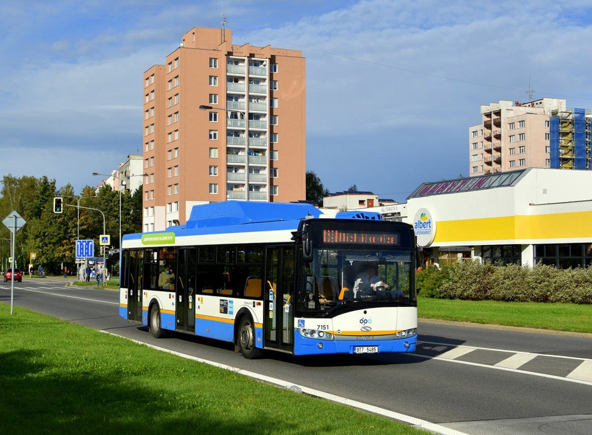 Ostrava, Solaris Urbino III 12 CNG č. 7151