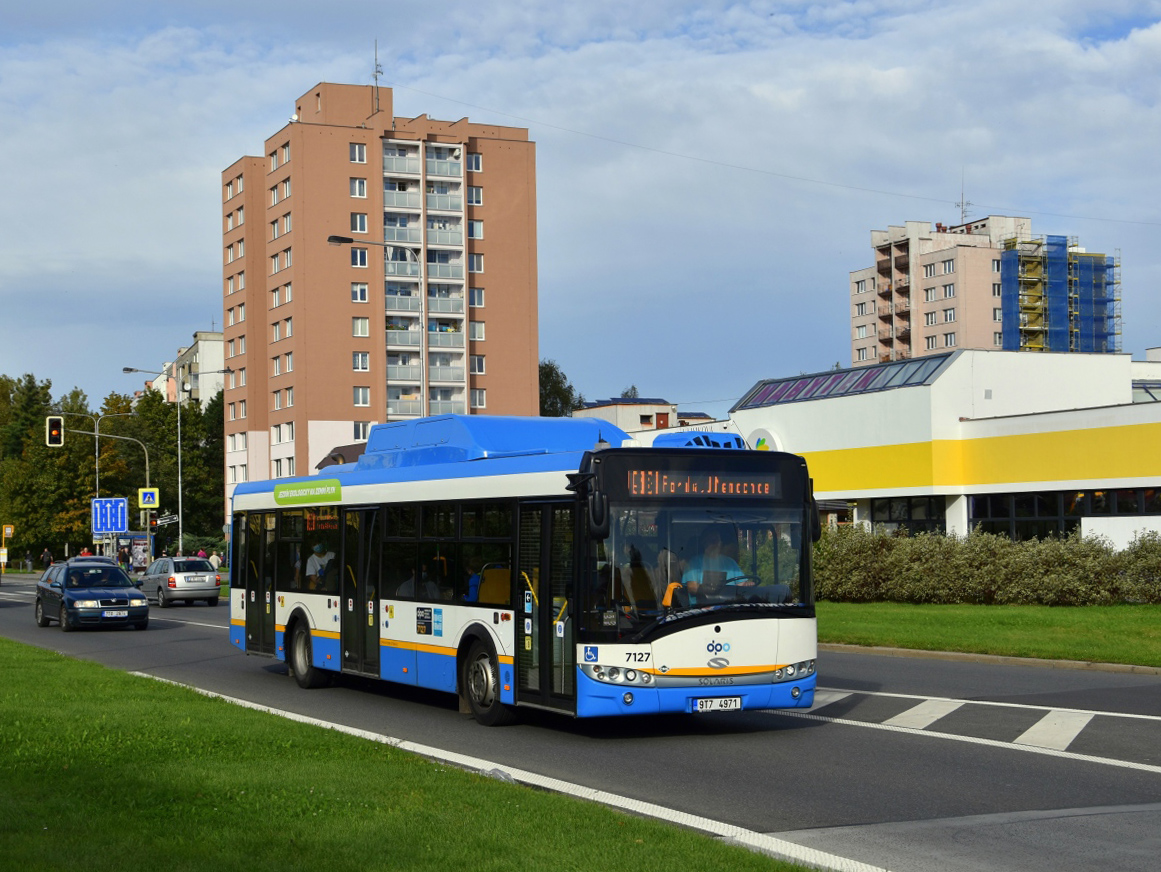 Ostrava, Solaris Urbino III 12 CNG № 7127