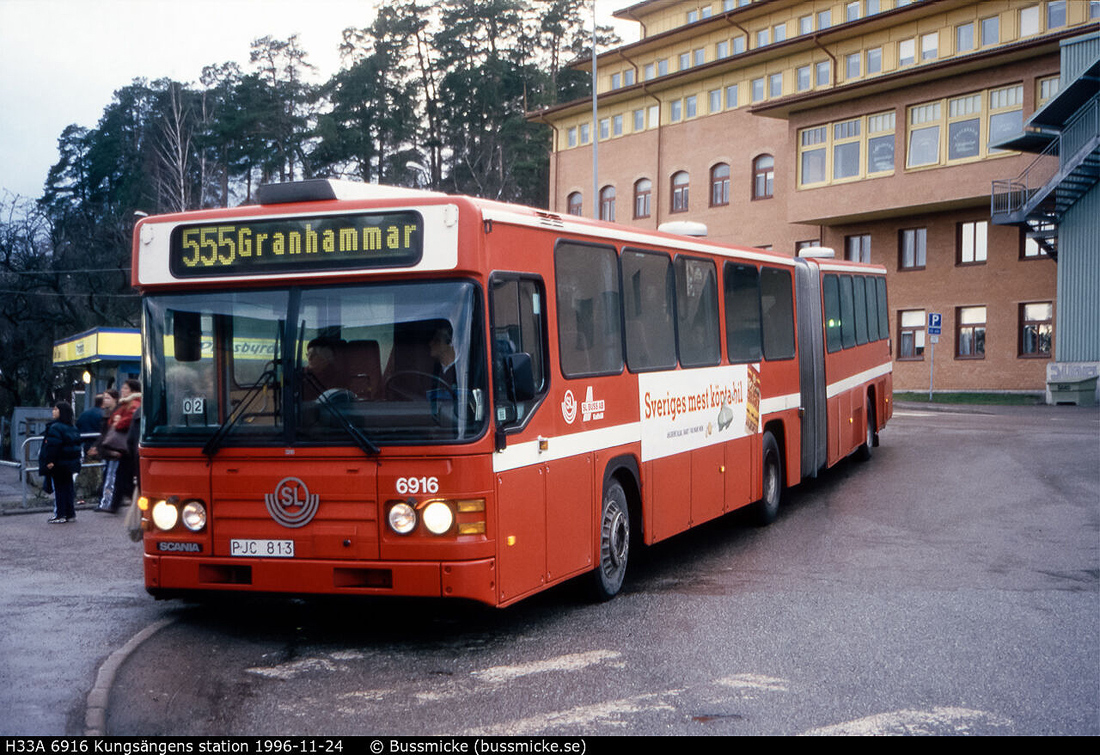 Stockholm, Scania CN113ALB №: 6916