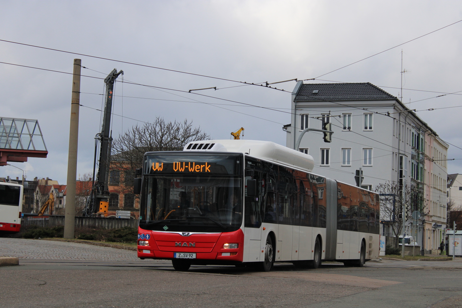 Zwickau, MAN A23 Lion's City G NG313 CNG № 2092