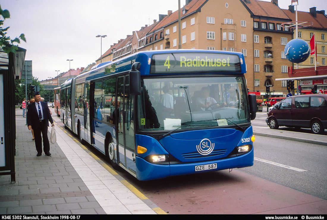 Stockholm, Scania OmniCity CN94UA 6X2/2EB № 5302