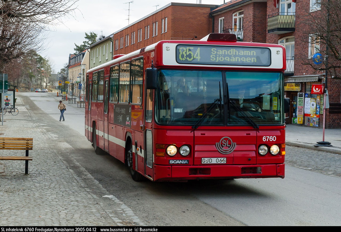 Stockholm, Scania CN113CLB Nr. 6760