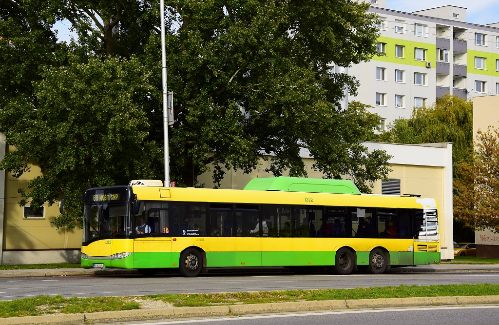Bratislava, Solaris Urbino III 15 CNG # 1222