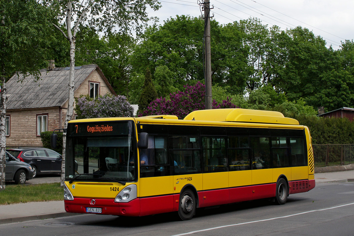Šiauliai, Irisbus Citelis 12M CNG No. 1424