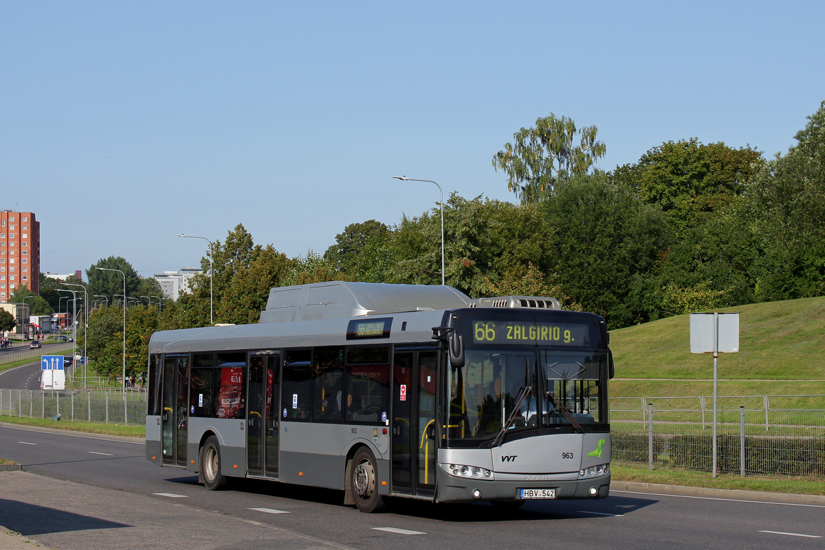 Vilnius, Solaris Urbino III 12 CNG nr. 963