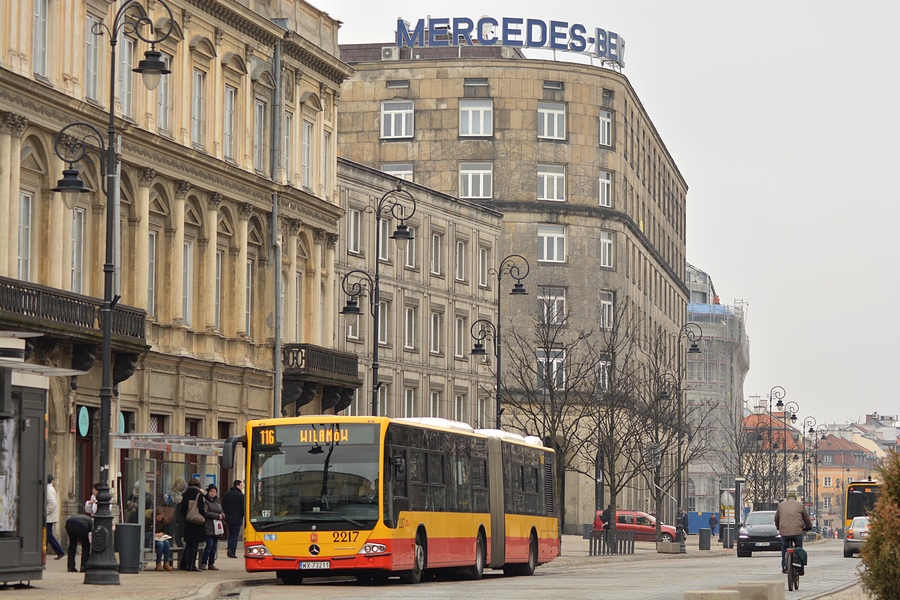Varsó, Mercedes-Benz Conecto II G №: 2217