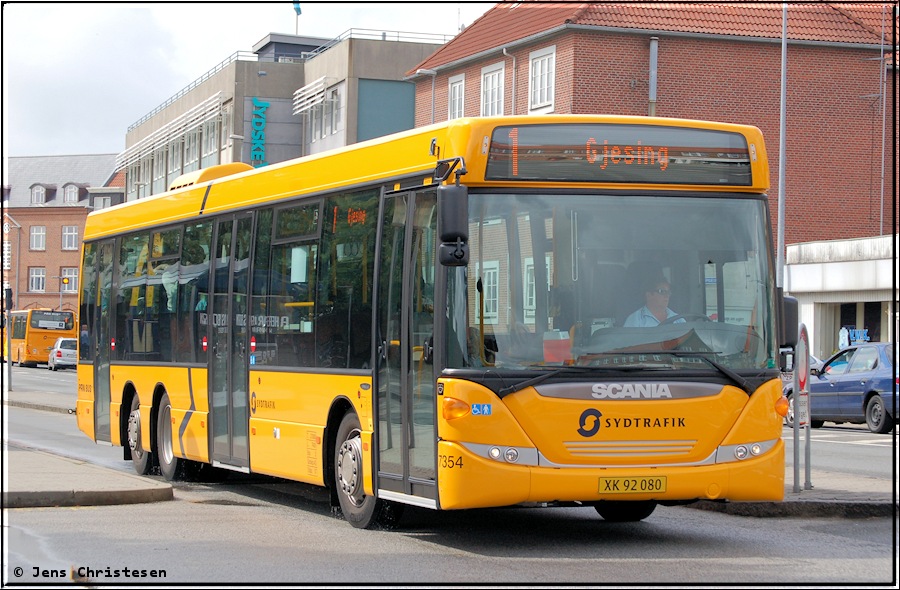 Esbjerg, Scania OmniLink CK280UB 6X2LB*4LB # 7354