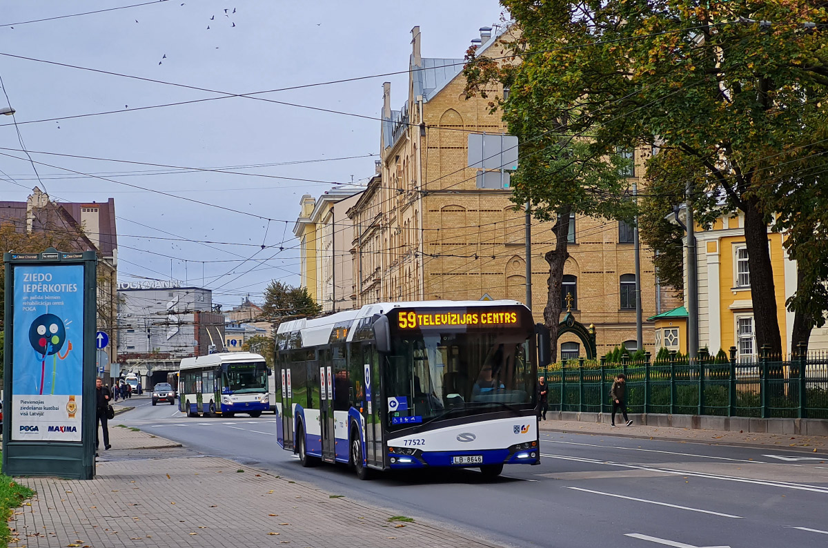 Riga, Solaris Urbino IV 12 Nr. 77522
