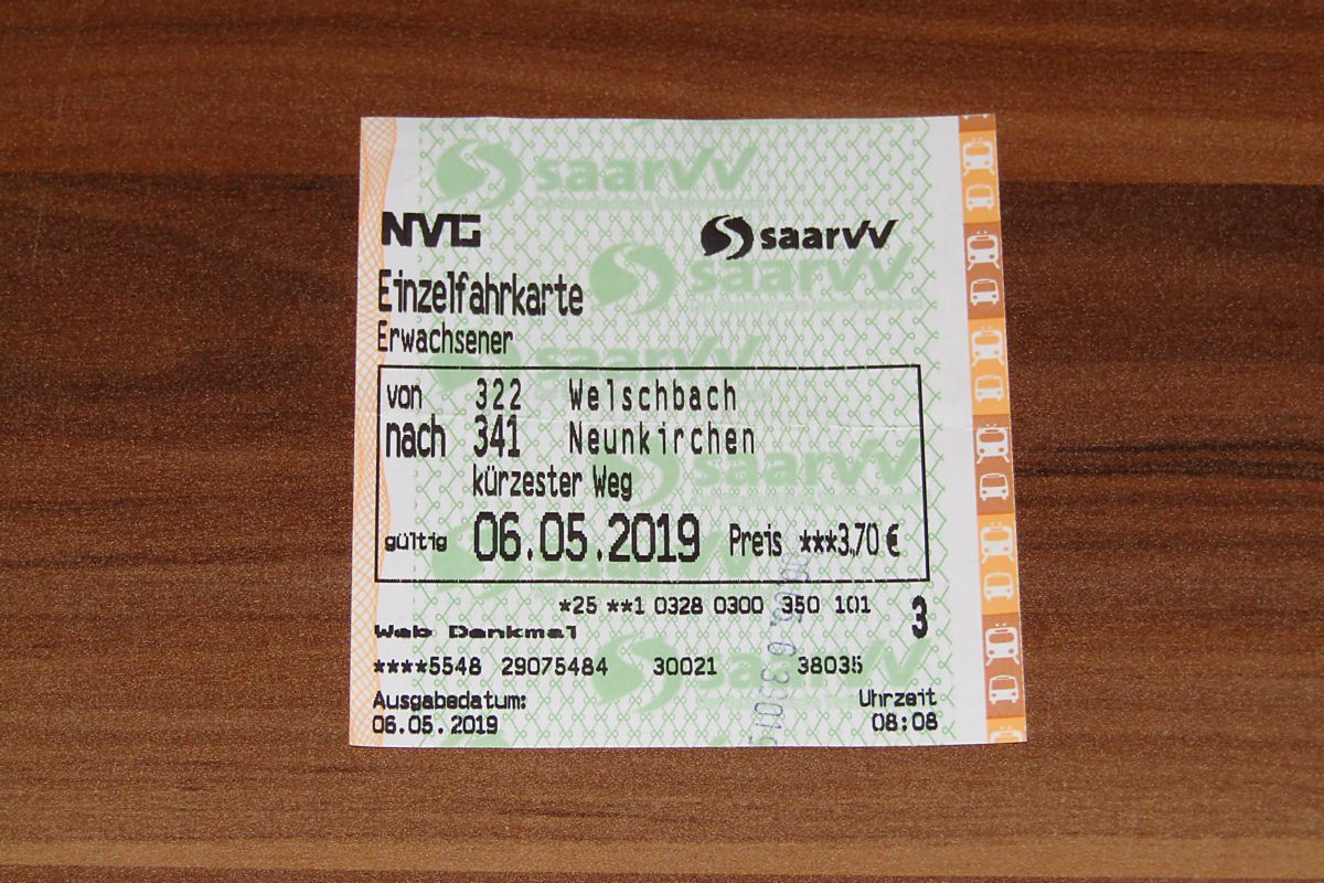 Saarbrücken — Tickets; Neunkirchen (Saar) — Tickets; Tickets (all)
