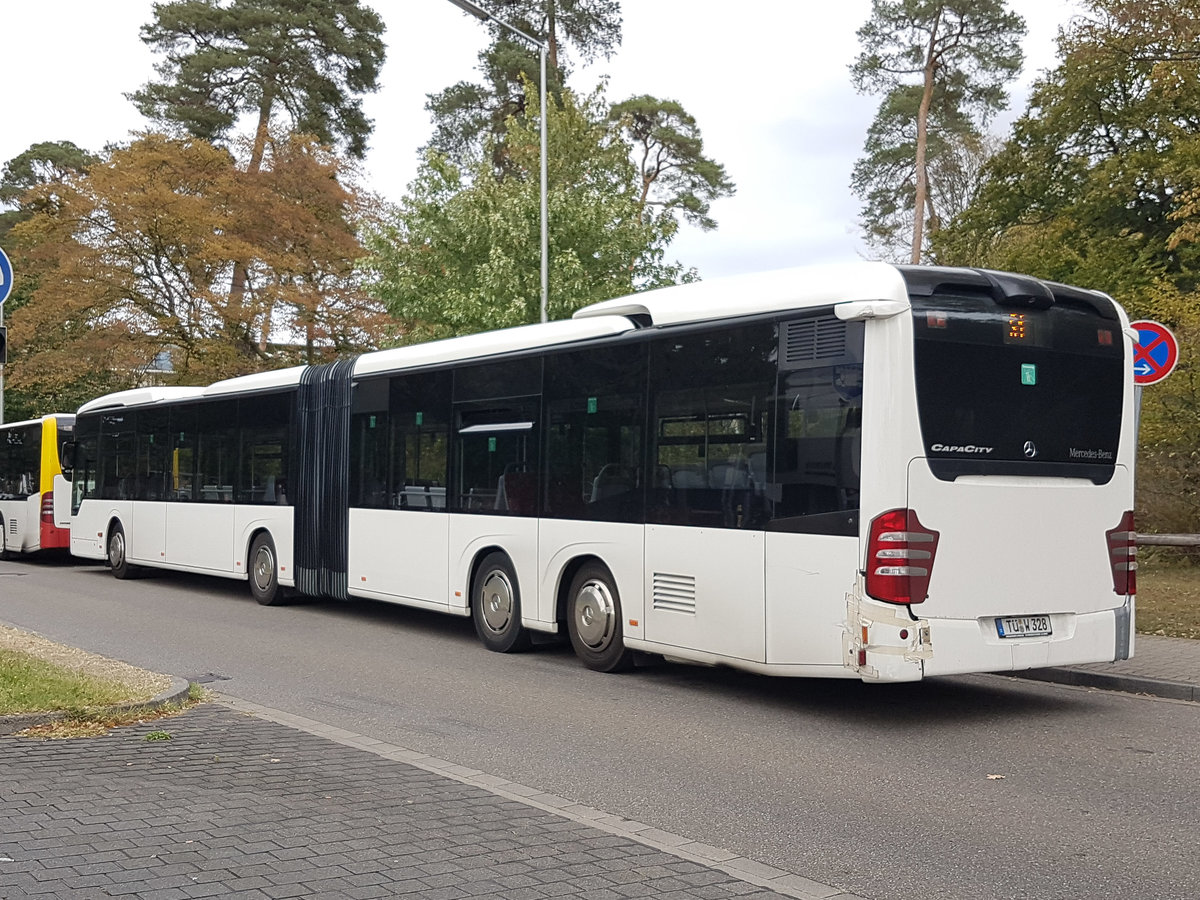 Тюбинген, Mercedes-Benz CapaCity GL № TÜ-W 328; Карлсруэ — SEV S1/S11 Linkenheim-Hochstetten — Karlsruhe — Bad Herrenalb/Ittersbach