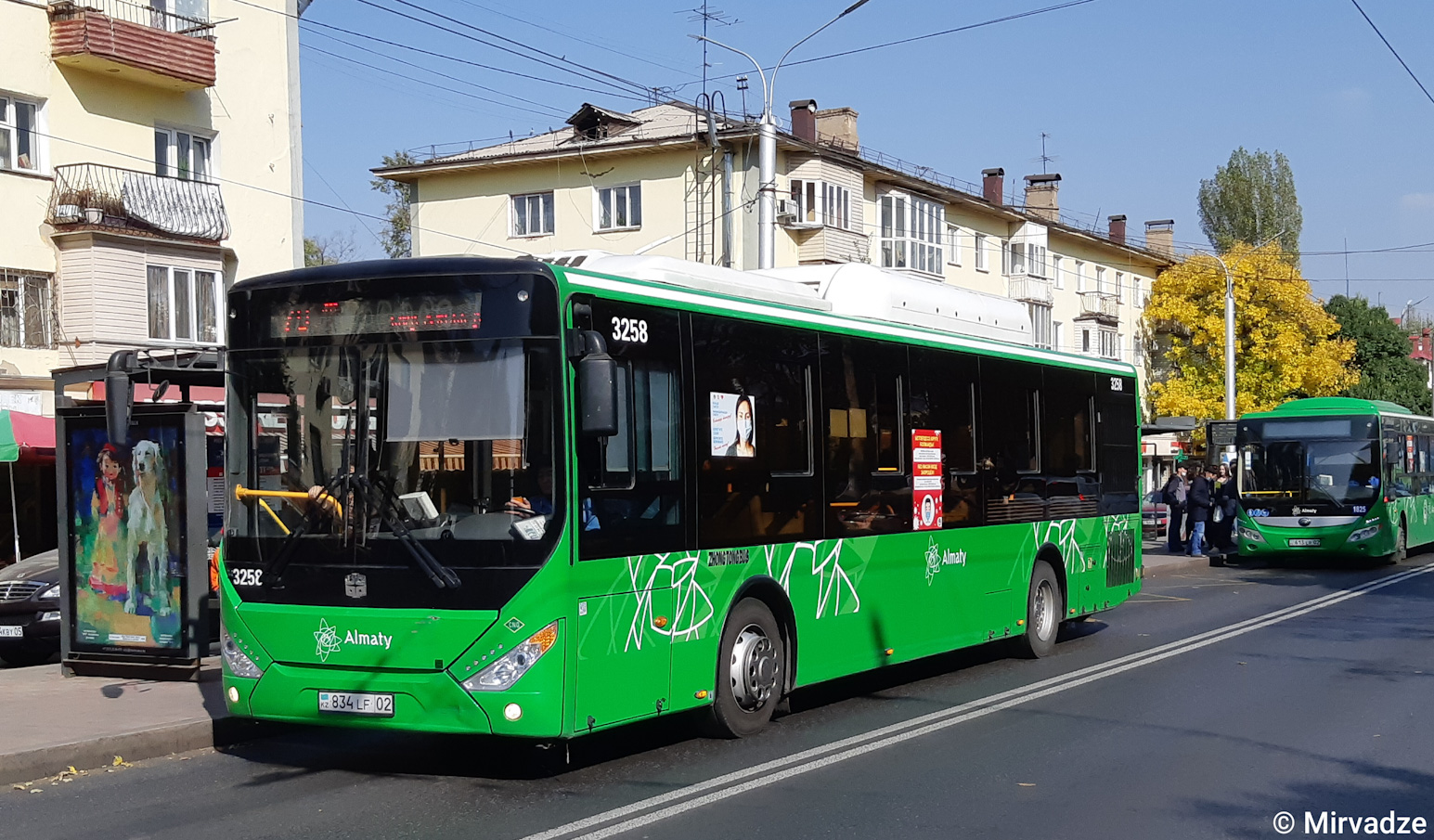 Almaty, Zhong Tong LCK6125HGAN (CNG) No. 3258