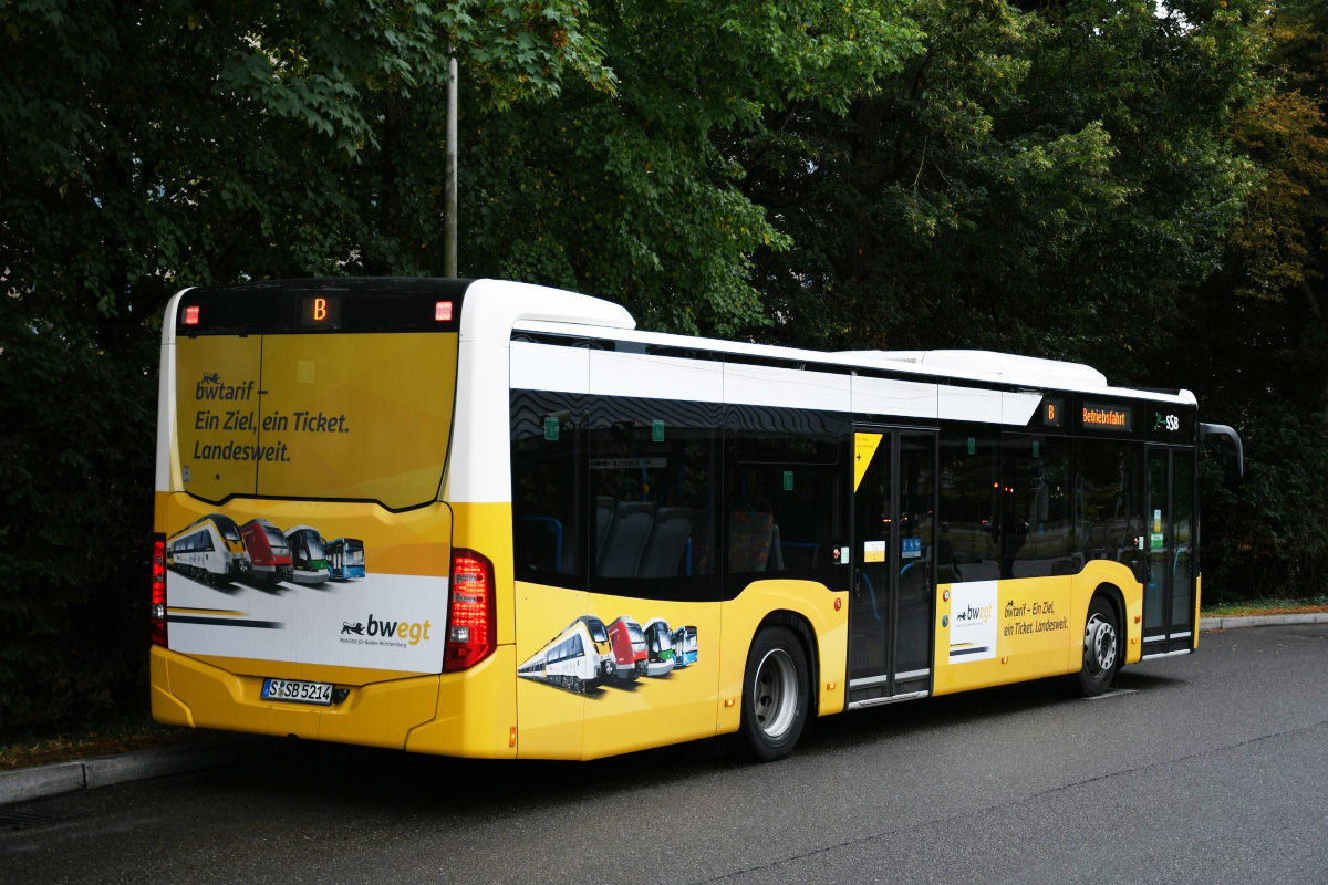 Stuttgart, Mercedes-Benz Citaro C2 № 5214