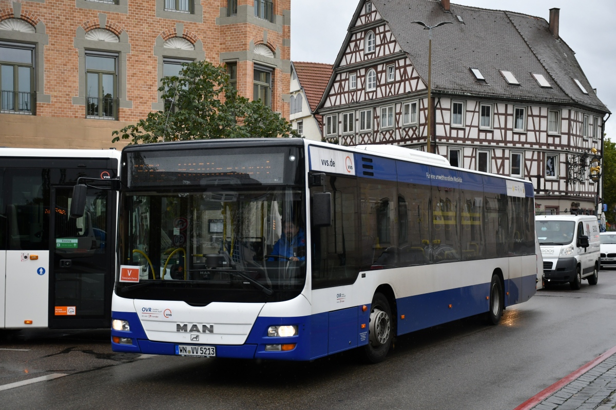 Esslingen am Neckar, MAN A21 Lion's City NL323 No. WN-VV 5213