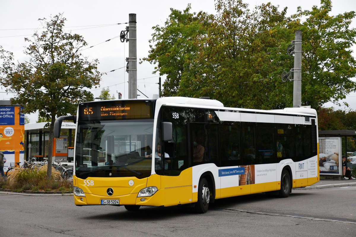 Stuttgart, Mercedes-Benz Citaro C2 Nr. 5224
