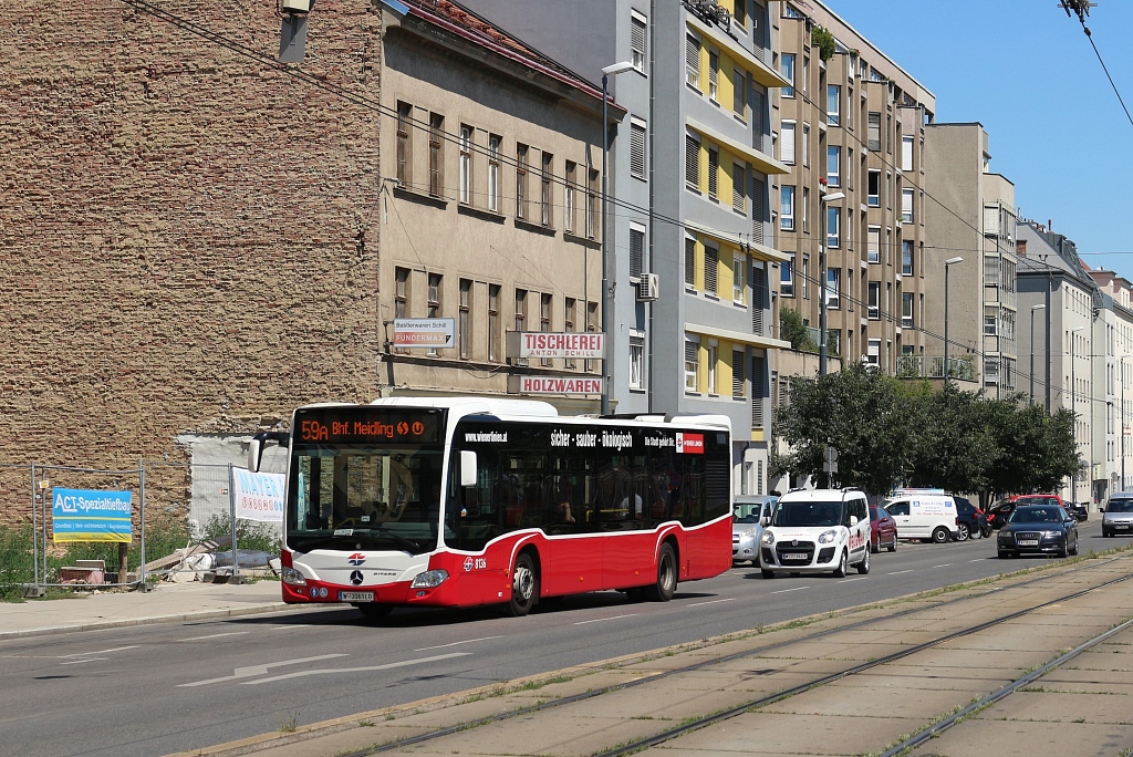 Bécs, Mercedes-Benz Citaro C2 №: 8136