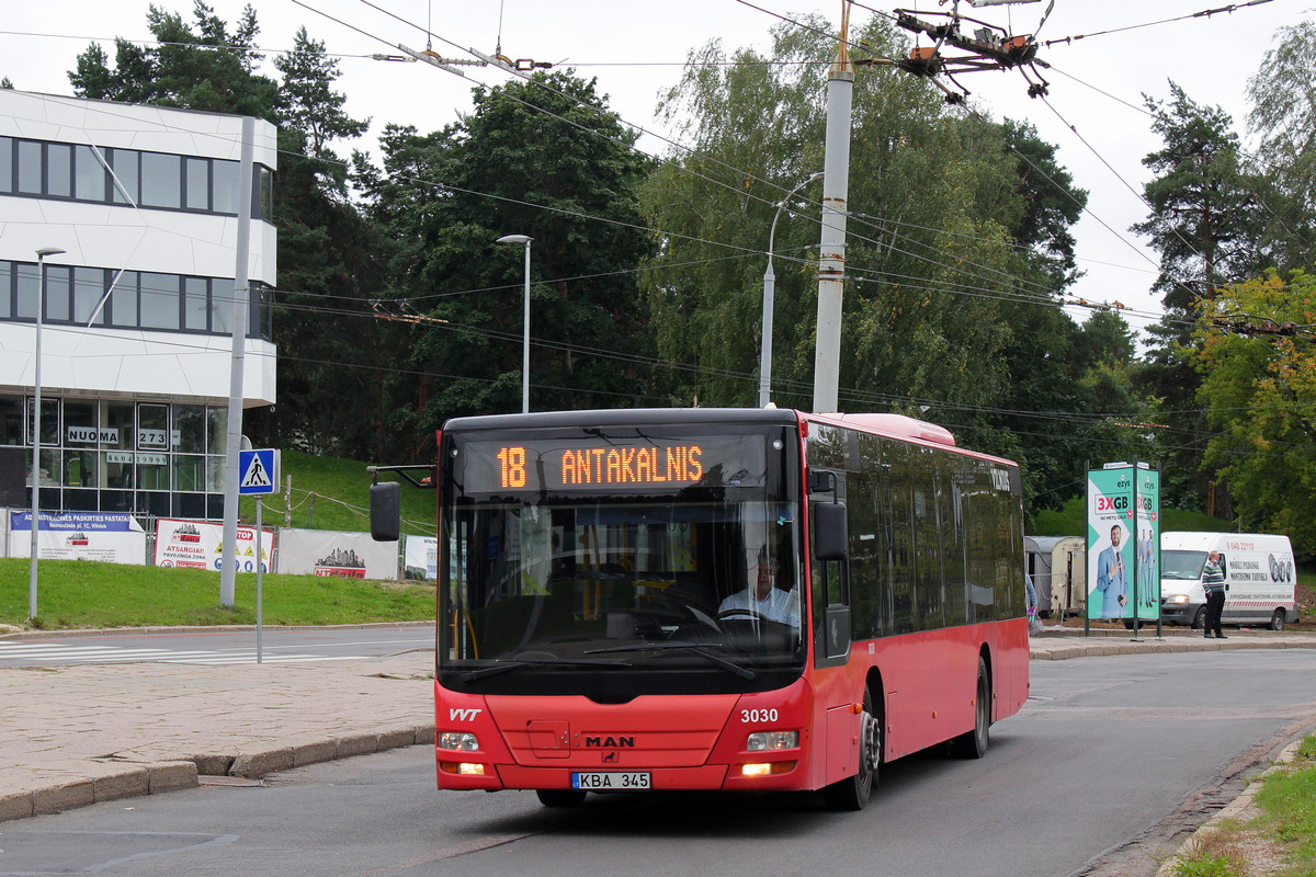 Vilnius, MAN A21 Lion's City NL273 # 3030
