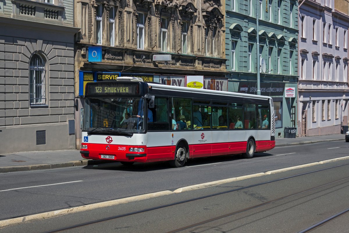 Прага, Karosa Citybus 12M.2071 (Irisbus) № 3405