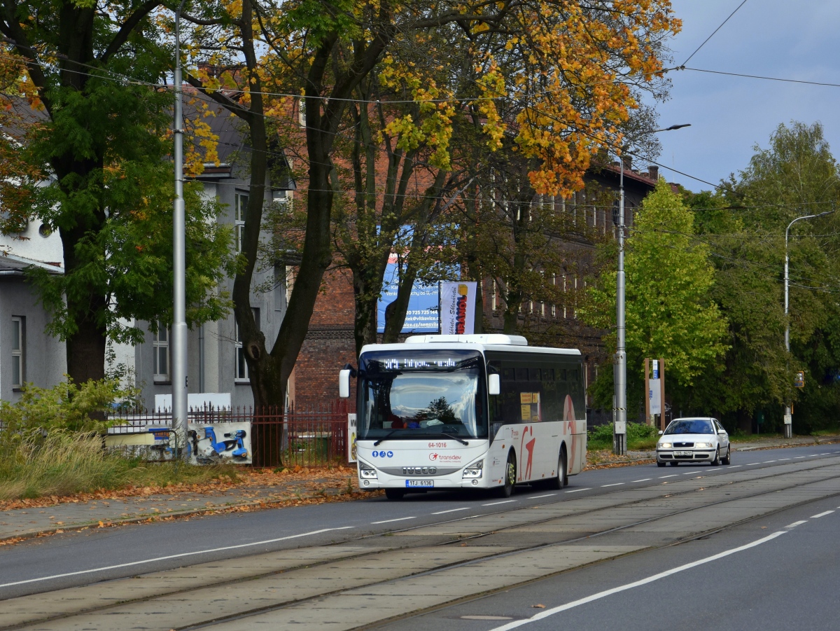 Ostrau, IVECO Crossway LE Line 12M Nr. 64-1016