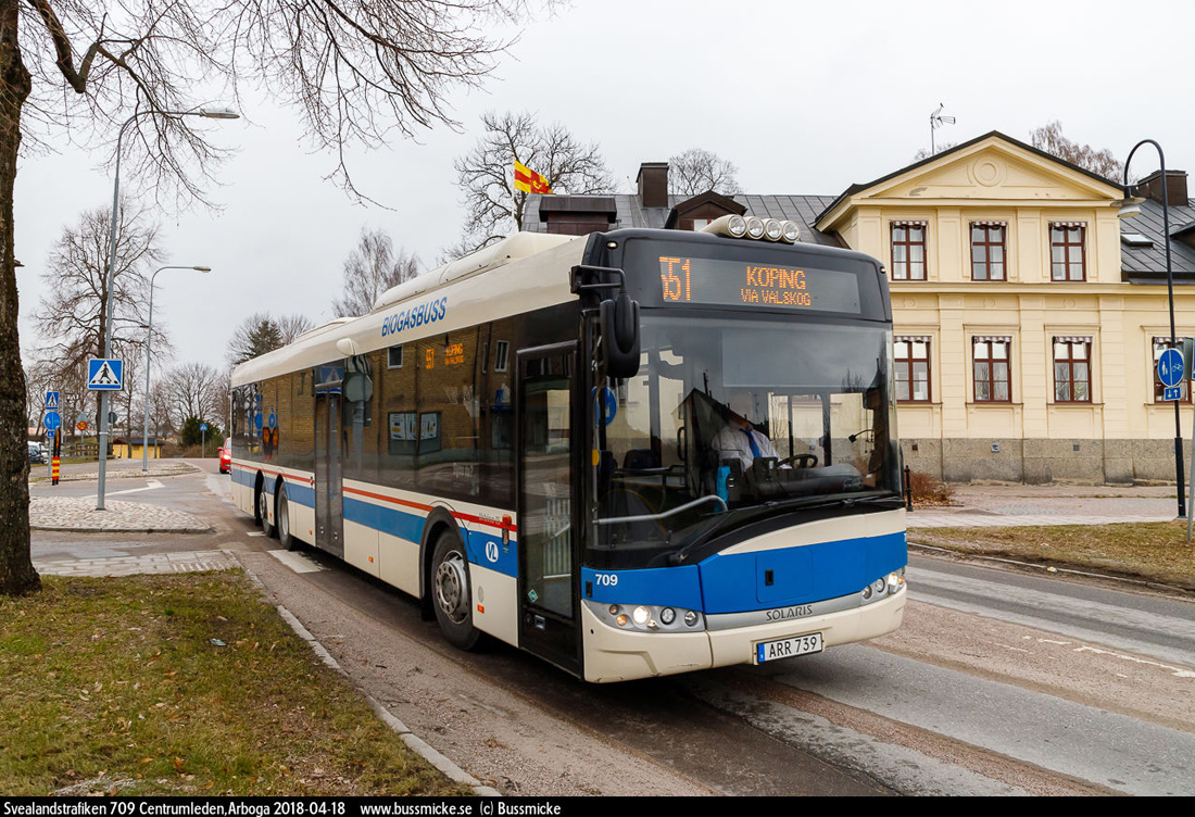 Västerås, Solaris Urbino III 15 LE CNG № 709