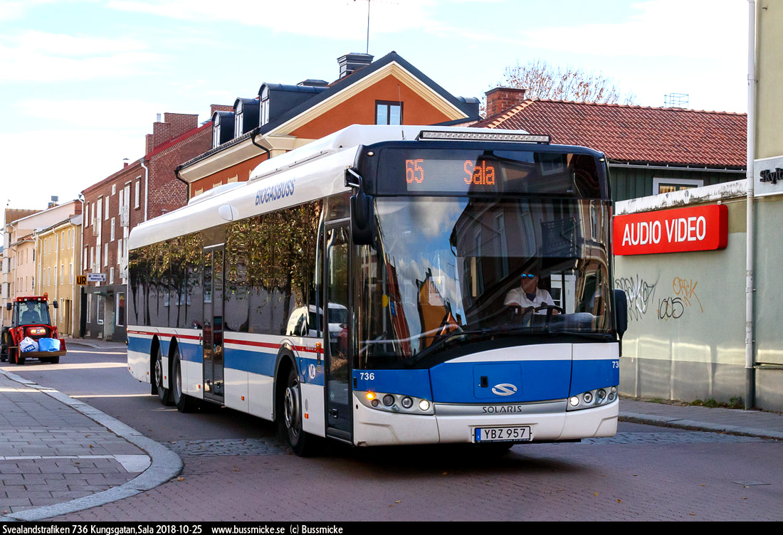 Västerås, Solaris Urbino III 15 LE CNG č. 736