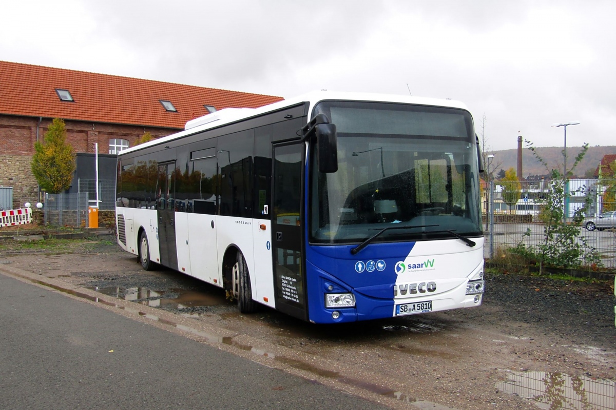 Saarbrücken, IVECO Crossway LE Line 12M No. SB-A 5810