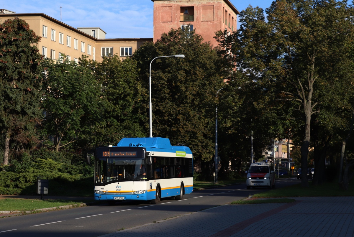 Ostrava, Solaris Urbino III 12 CNG No. 7161